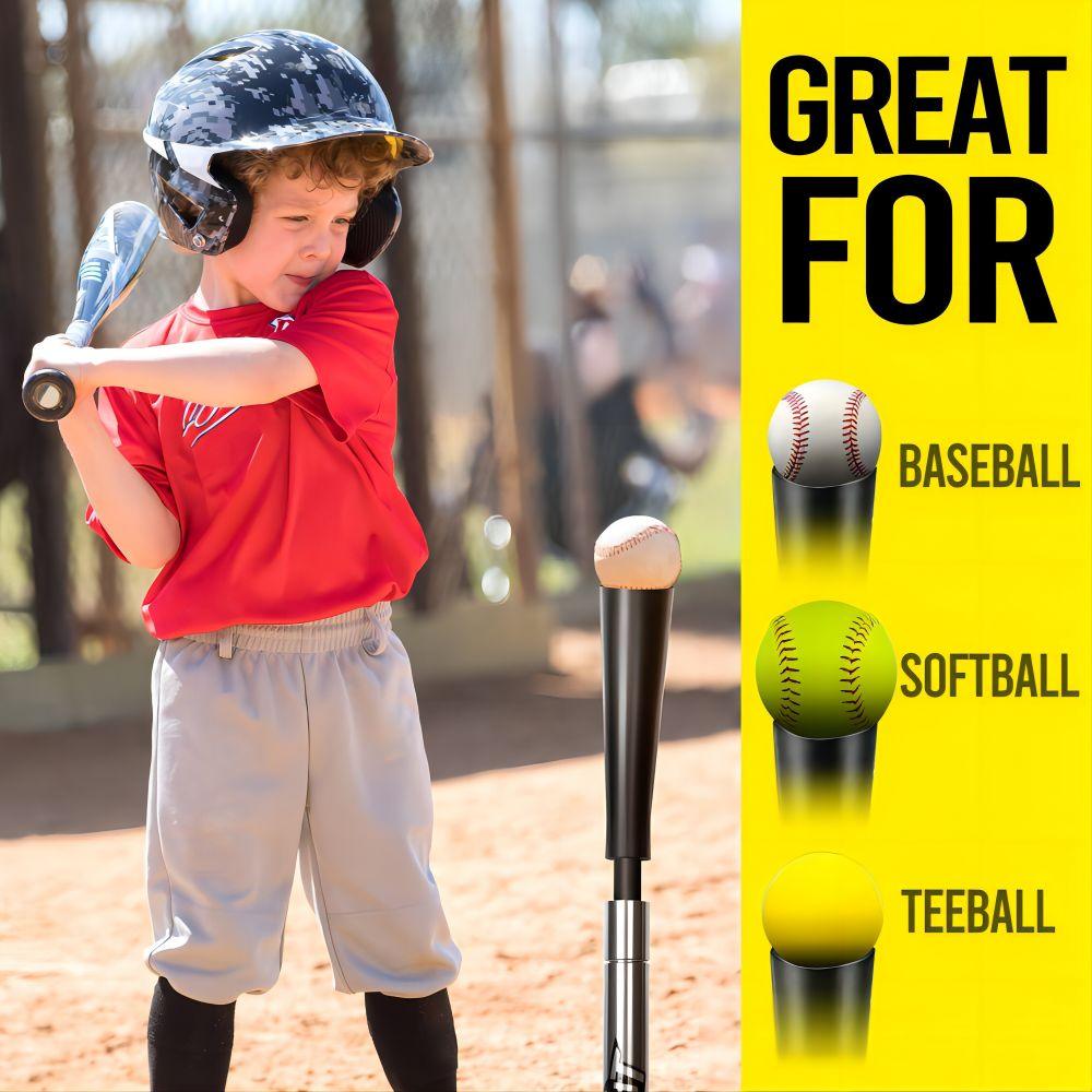 PLAYAPUT Stable Baseball Batting Tee for Baseball/Softball with Heavy-Duty  Base, image size:1000x1000