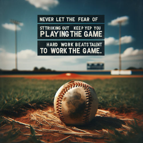 Which Baseball Quotes have always inspired you?