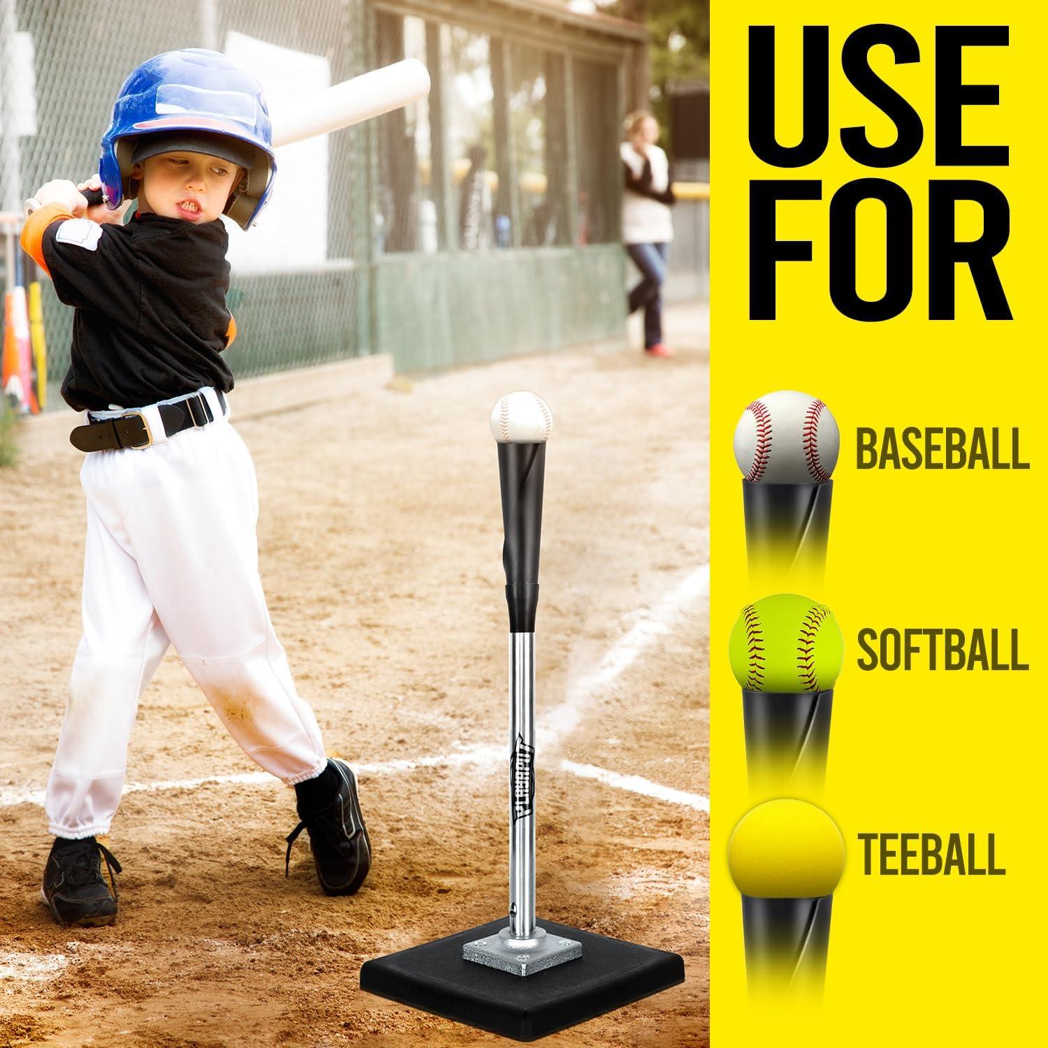 T-standaard Softbal Statief Batting Oefen T-shirt, Training Hit Ball 1Pc Verstelbaar Honkbal Statief, Kinderen en Volwassenen voor Indoor Outdoor Honkbal Oefening T-standaard Softbal Statief Batting Oefen T-shirt, Training Hit Ball 1Pc Verstelbaar Honkbal Statief, Kinderen en Volwassenen voor Indoor Outdoor Honkbal Oefening