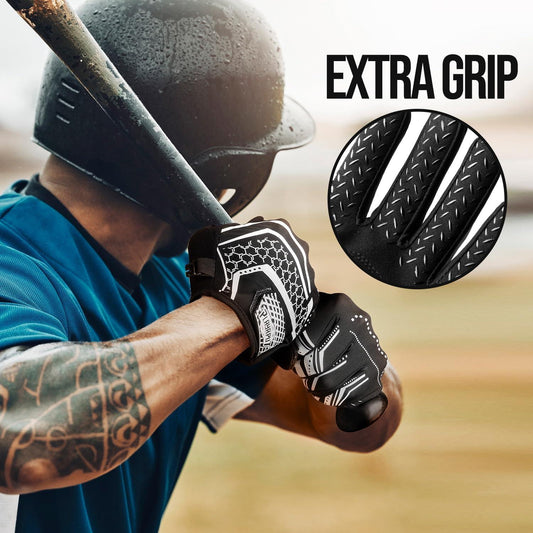 Durable and Comfortable Baseball/Softball Batting Gloves - PlayaPut