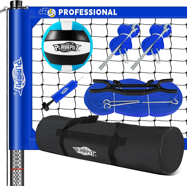 Professional Portable Volleyball Net Set with Carrying Bag Kits