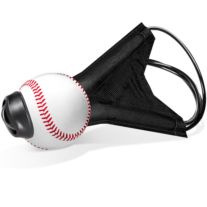 PLAYAPUT Portable Batting Swing Trainer For Baseball&Softball,Adjustable Ball Height
